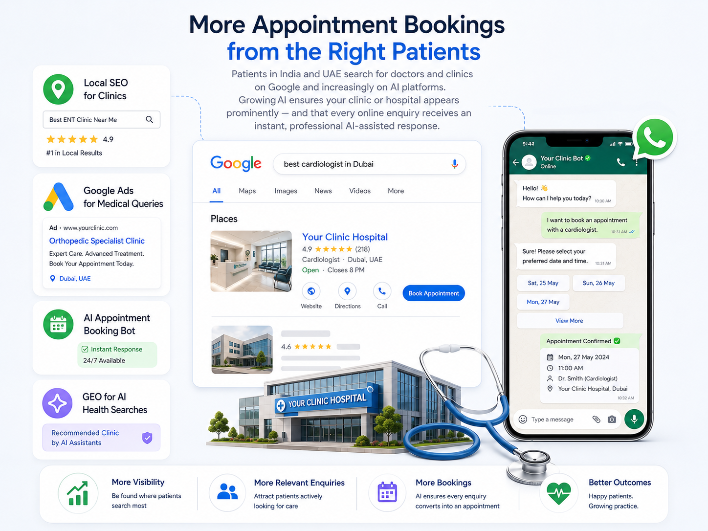 Healthcare clinic digital marketing India