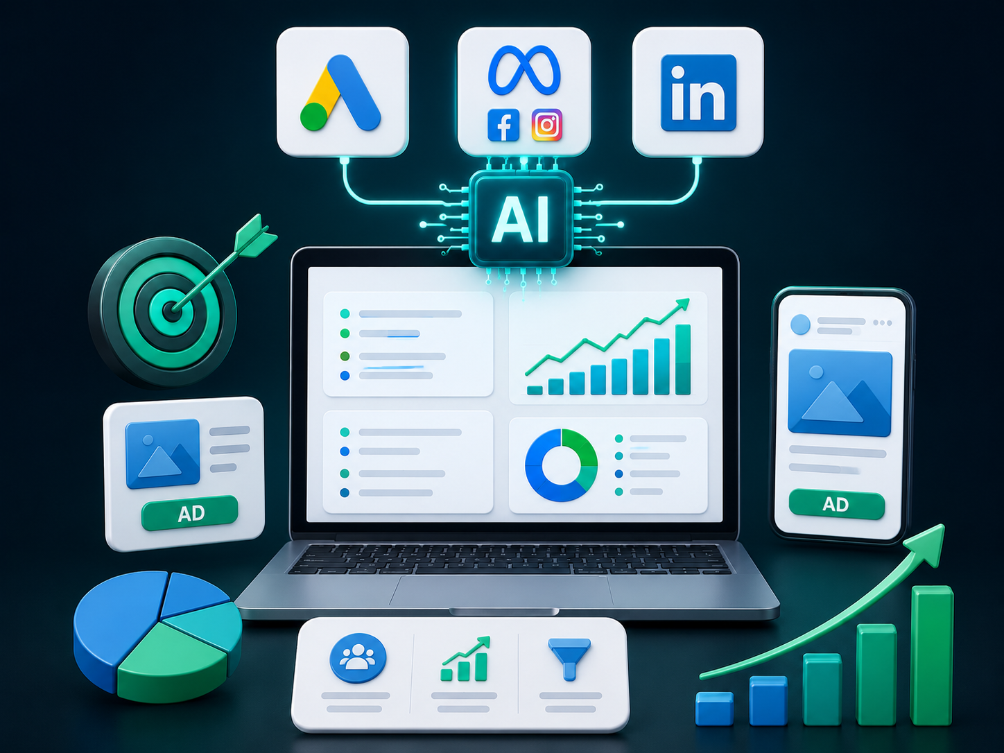 Performance marketing - Google Ads, Meta Ads India UAE