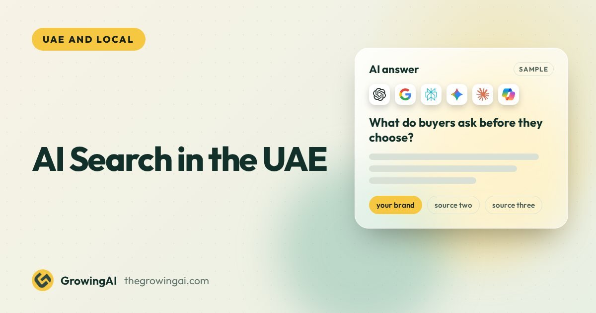 AI Search in the UAE: How Buyers Use AI to Find Businesses