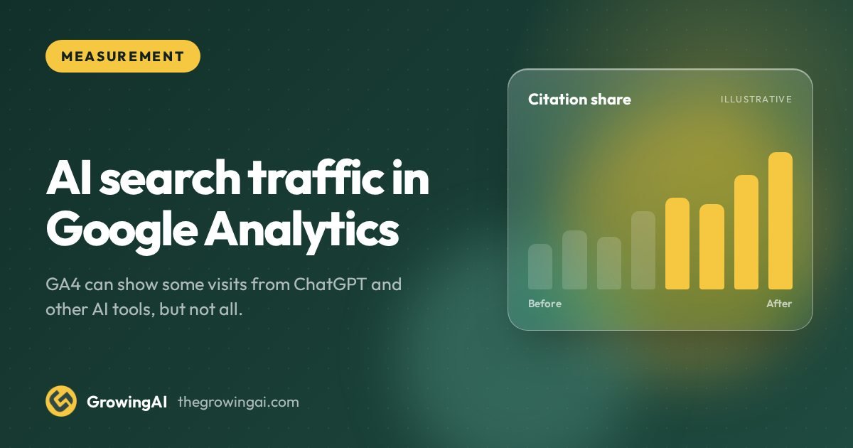 AI search traffic in Google Analytics: how to track ChatGPT and AI referrals in GA4